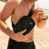 geckobrands Waterproof Belt Bag – Water - Resistant Gear Organizer with Phone Window & Adjustable Strap
