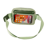 geckobrands Waterproof Belt Bag – Water - Resistant Gear Organizer with Phone Window & Adjustable Strap