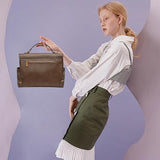 GELANNI Women Vintage Leather Convertible Satchel Backpack Purse Shoulder Handbag