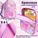 Get Trend Peppa Pig Mini Backpack Kids Toddlers 12x9” Rucksack Kindergarten Bag Preschool Sports Travel Backpacks 3+ Gifts for Kids (Pink Peppa Pig)