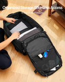 GHERSON Travel Laptop Backpack, TSA Friendly Flight Approved Carry - on Luggage,Water - resistant Lightweight Business Rucksack，Durable Large Weekender Bag Daypack Fits 17.3 Inch Laptop