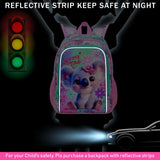 Girls Toddler Koala Backpack, Water Resistant Kindergarten Bookbag, 13" Preschool Backpacks for Toddler - Koala Pink