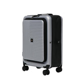 Global DRT 20 - Inch Lightweight Collapsible Expandable Carry - On Luggage Suitcase with Wheels, Water and Impact Resistant - Airline Approved