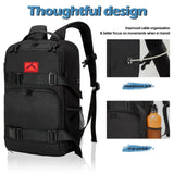 GoHimal Skateboard Backpack, Skateboard Bag Sports Backpack, Laptop Bag Multi - Sport Design for Men & Women