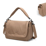 GOLF QUALITY 22L Puffer Diaper Bag Tote,Large Capacity Baby Diaper Tote Travel Bags Crossbody Hospital Bag for mom,Champagne Brown
