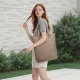 GOLF QUALITY Convertible Laptop Backpack for Women Men Carry on Tote Backpack Teacher Bookbag for College Work Nurse Travel Leisure,16 Inch,Champagne Brown
