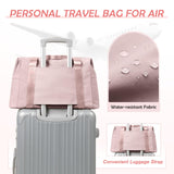 GOLF QUALITY Travel Duffle Bag - Gym Bag for Women,Tote Bag Laptop Carry on Weekender Overnight Bag Organizer Duffel Bag for Travel,31L,Baby Pink