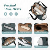 GOLF SUPAGS Convertible Laptop Backpack for Women Casual Daypack Notebook Tote Bag for Work College Travel Leisure (Atrovirens)