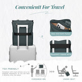 GOLF SUPAGS Convertible Laptop Backpack for Women Casual Daypack Notebook Tote Bag for Work College Travel Leisure (Atrovirens)