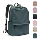 GOLF SUPAGS Women Laptop Backpack Casual Daypack for Work Travel College Backpack Purse Fits 15.6 Inch Notebook (Atrovirens)