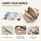 GOLF SUPAGS Women Laptop Backpack Casual Daypack for Work Travel College Backpack Purse Separate Laptop Compartment Fits 15.6 Inch Notebook