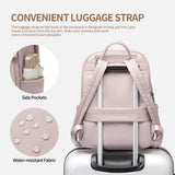 GOLF SUPAGS Womens Laptop Backpack with Separate Laptop Compartment Water Resistant Computer Backpacks Fits 15.6 Inch Notebook Travel Work College Bags (15.6 - Inch, Pink)