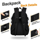 Goloni Soccer Backpack, Large Water - Resistant Sports Bag with Ball & Shoe Compartment, Multi - Purpose Backpack for Basketball, Volleyball, Travel