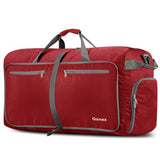 Gonex 100L Large Foldable Travel Duffle Bag with Shoes Compartment, Packable Lightweight Water Repellent Duffel Bag for Camping Gym | Backpacks4Less