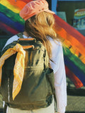 Gootium Canvas Backpack G2001 & Waxed Pencil Pouch Set