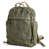 Gootium Canvas Backpack G2001 & Waxed Pencil Pouch Set