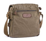 GOOTIUM Canvas Crossbody Bag - Small Messenger Bag | Vintage Shoulder Purse, Field Tan