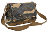 GOOTIUM Canvas Messenger Bag - Vintage Cross Body Shoulder Satchel, Camo