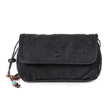 GOOTIUM Canvas Small Crossbody Purse - Flap Shoulder Bag Daily Essentials Pouch, Charcoal