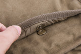 GOOTIUM Small Canvas Cross Body Messenger Bag, Army Green