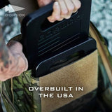GORUCK Basic Rucker 17L Tactical Backpack (Black) Bundle with 10LB Ruck Plate – Durable Rucksack & MOLLE Daypack – Military Grade Training Gear for Hiking & Fitness
