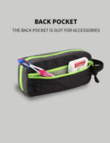 GOX Travel Small Toiletry Bag for Men Nylon Dopp Kit Medicine Bag Travel Organizer Pouch Shave Kits for Teens Toiletry Essentials Bathroom Compact (Black, 7.9 * 3.7 * 2 Inches)