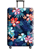 GOXUNYUAN Suitcase Cover, Carry on Luggage Cover Protector - Travel Elastic Spandex Luggage Covers Fits 29 30 Inch Flower