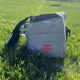 Grab & Go Disc Golf Bag - Fits 4-6 Discs - Small Disc Golf Bag Including Bag Pin - Sling Over Shoulder Style, Lightweight & Durable - Great for All Skill Levels
