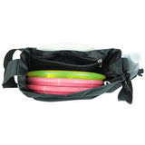 Grab & Go Disc Golf Bag - Fits 4-6 Discs - Small Disc Golf Bag Including Bag Pin - Sling Over Shoulder Style, Lightweight & Durable - Great for All Skill Levels
