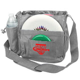 Grab & Go Disc Golf Bag - Fits 4-6 Discs - Small Disc Golf Bag Including Bag Pin - Sling Over Shoulder Style, Lightweight & Durable - Great for All Skill Levels