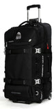 Granite Gear 131L Water-Resistant Wheeled Duffle Suitcase – Extra Large Check-in Softcase Luggage with Backpack Strap and Rolling Wheels for Travel