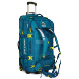 Granite Gear 131L Water - Resistant Wheeled Duffle Suitcase – Extra Large Check - in Softcase Luggage with Backpack Strap and Rolling Wheels for Travel