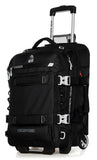 Granite Gear 53L Water-Resistant Wheeled Duffel Suitcase – Carry-On Softcase Luggage with Backpack Straps, Durable Travel Tote with Rolling Wheels
