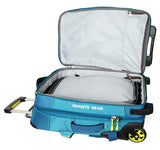 Granite Gear 53L Water - Resistant Wheeled Duffel Suitcase with Backpack Straps - Carry - On Luggage Tote Softcase