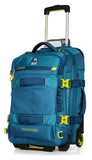Granite Gear 53L Water - Resistant Wheeled Duffel Suitcase with Backpack Straps - Carry - On Luggage Tote Softcase