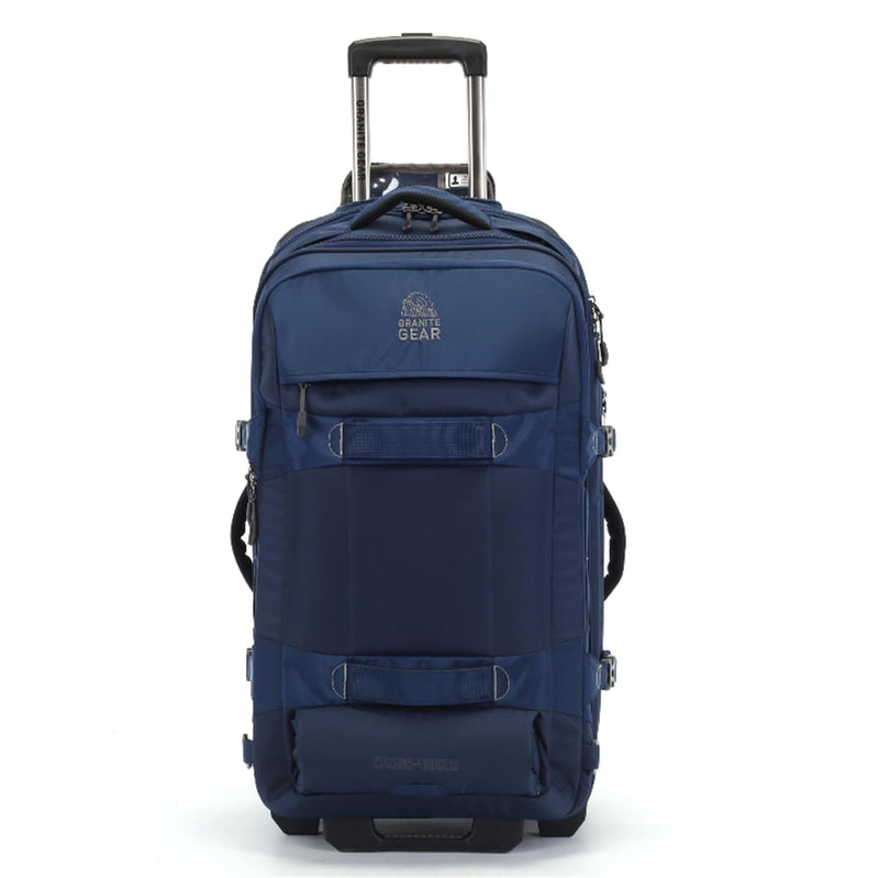 Granite Gear 82L Water - Resistant Wheeled Duffle Suitcase with Backpack Straps - Large Check - in Luggage Tote Softcase