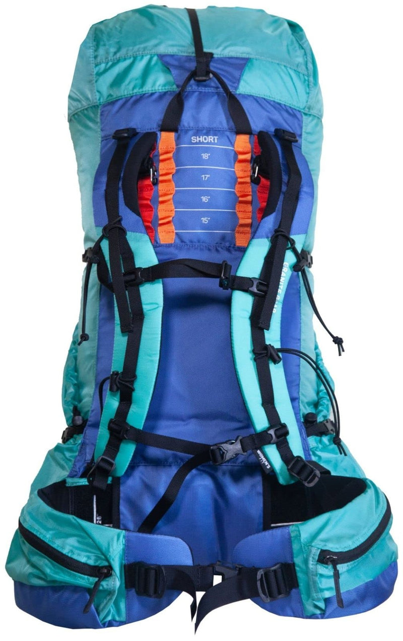 Granite Gear Virga3 55L - Women's Roller Teal/Purblue Regular Torso