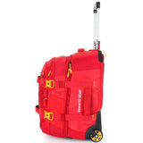 Granite Gear Water - Resistant Wheeled Duffle 2PCS Set with Separable 17″ Laptop Travel Backpack - with Wheels Suitcase Luggage Tote Carry - On Softcase in Red