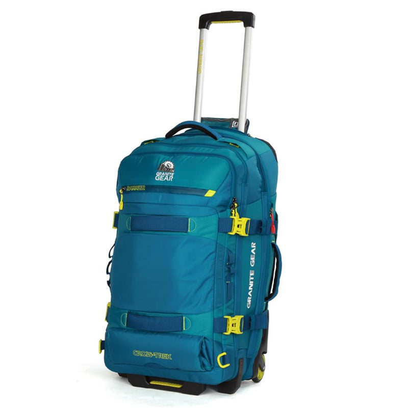 Granite Gear Water - Resistant Wheeled Duffle Suitcase – Check - in Softcase Luggage with Backpack Strap and Rolling Wheels for Travel