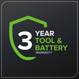 Greenworks 40V (710 CFM / 175 MPH) Brushless Backpack Blower, Commercial Power for Wet Leaves, Heavy Debris, Gravel and Driveway Snow, Includes (2) 5.0Ah HP Batteries & 4A Dual Charger