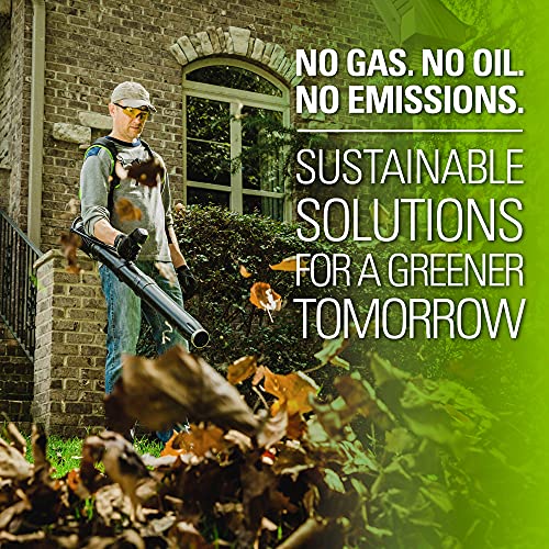 Greenworks 80V (180 MPH / 610 CFM / 75+ Compatible Tools) Cordless Brushless Backpack Blower, Tool Only