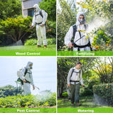 Greenworks 80V Backpack Sprayer 4 Gallon,Battery Powered Backpack Sprayer Kit for Weeding, Spraying, Pest Control, 2Ah Battery and Charger Included, Green, 80V Sprayer Kit (2.0Ah)