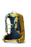 Gregory Juno 24L H2O Women's Day Hiking/Backpacking Hydration Backpack Breathable Backpanel and Shoulder Harness, One Size Fits All, Mineral Yellow