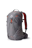 Gregory Maya 20L Women's Day Hiking Backpack, Ventilated Backpanel, Built-In Hydration Attachment for Water Bladder (Reservoir Not Included), One Size Fits All, Sunset Grey
