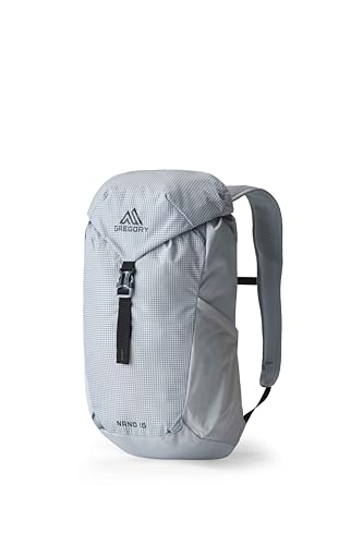 Gregory Nano 16L Unisex Day Hiking/Commuter/Active Travel Backpack, Breathable Backpanel, Hydration Port, One Size Fits All, Sage White