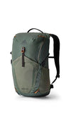 Gregory Nano 24L Unisex Day Hiking/Commuter/Active Travel Backpack, Breathable Backpanel, Hydration Port, One Size Fits All, Terrain Green