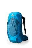 Gregory Stout 45L Plus Size Unisex Backpacking Pack, Breathable Backpanel, Internal Hydration Sleeve for Water Reservoir (Bladder Not Included), Plus Size, Compass Blue
