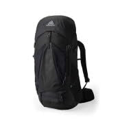 Gregory Stout 70L Plus Size Unisex Backpacking Pack, Breathable Backpanel, Internal Hydration Sleeve for Water Reservoir (Bladder Not Included), Plus Size, Forest Black