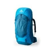 Gregory Stout 70L Unisex Backpacking Pack, Breathable Backpanel, Internal Hydration Sleeve for Water Reservoir (Bladder Not Included), One Size Fits All, Compass Blue