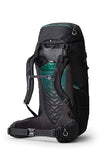 Gregory Stout 70L Unisex Backpacking Pack, Breathable Backpanel, Internal Hydration Sleeve for Water Reservoir (Bladder Not Included), One Size Fits All, Forest Black